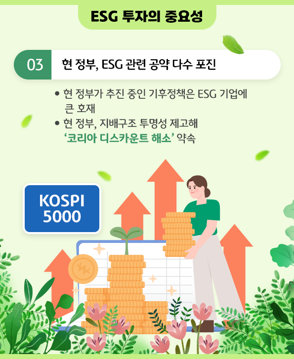 ESG 투자의 중요성 - 코리아 디스카운트 해소